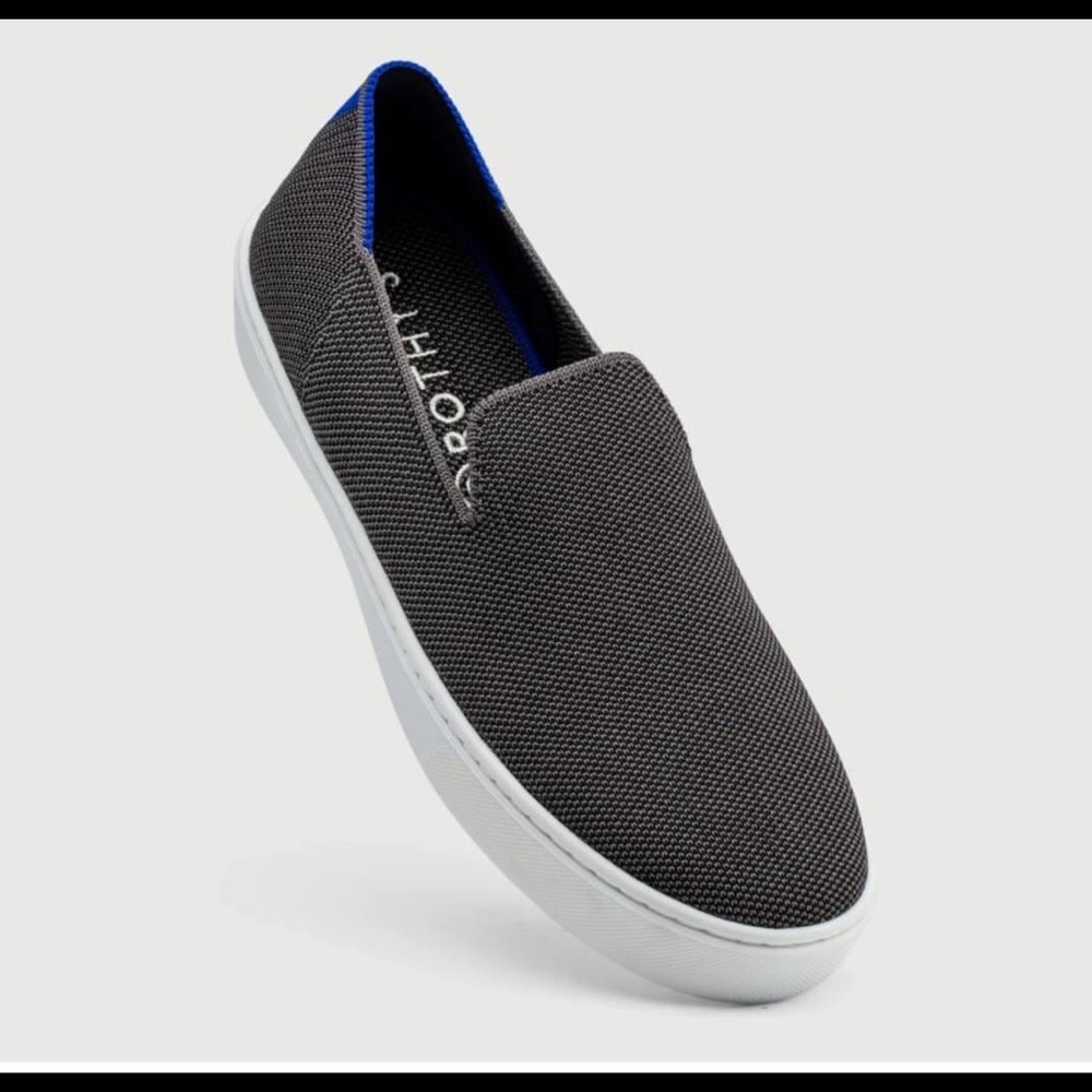 Rothy’s Steel Grey Sneakers - Size 8.5